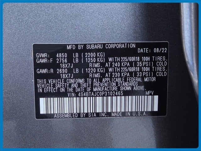 2023 Subaru Outback Onyx Edition