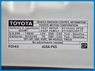 2024 Toyota Camry LE