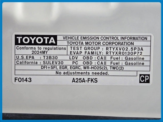 2024 Toyota Camry LE