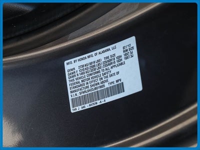 2018 Honda Odyssey LX