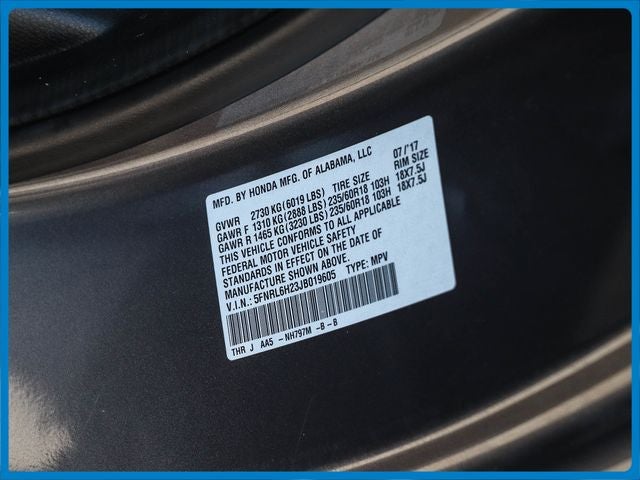 2018 Honda Odyssey LX
