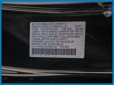 2025 Honda Odyssey EX-L