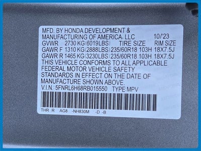 2024 Honda Odyssey EX-L