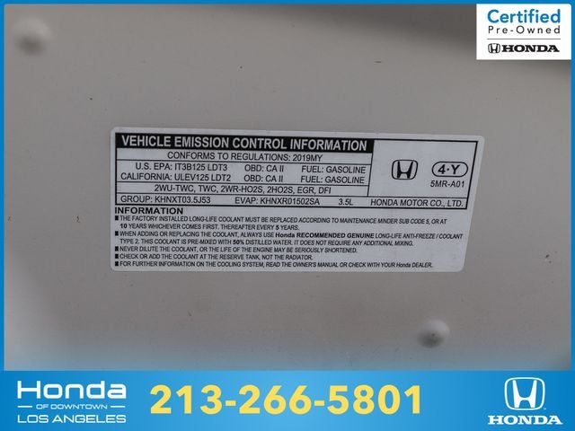 2019 Honda Odyssey EX-L