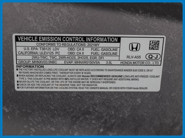 2021 Honda Pilot Special Edition