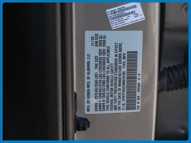 2021 Honda Pilot Special Edition