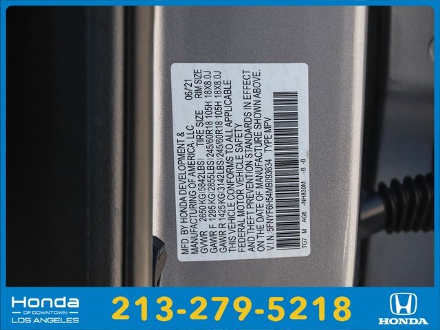 2021 Honda Pilot EX-L