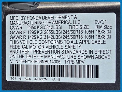 2022 Honda Pilot EX-L