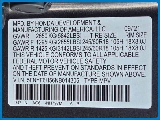 2022 Honda Pilot EX-L