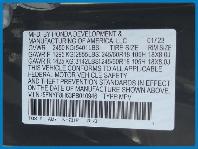 2023 Honda Passport TrailSport