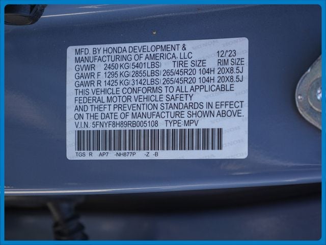 2024 Honda Passport Black Edition