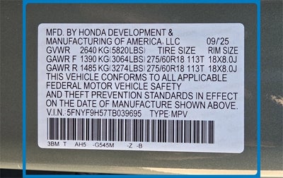 2026 Honda Passport TrailSport Blackout