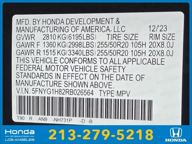 2024 Honda Pilot Elite