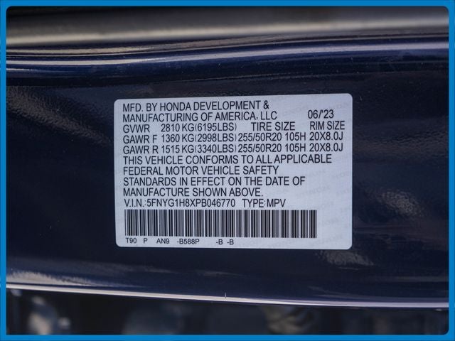 2023 Honda Pilot Elite