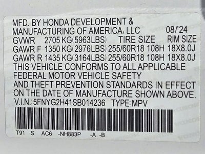 2025 Honda Pilot EX-L