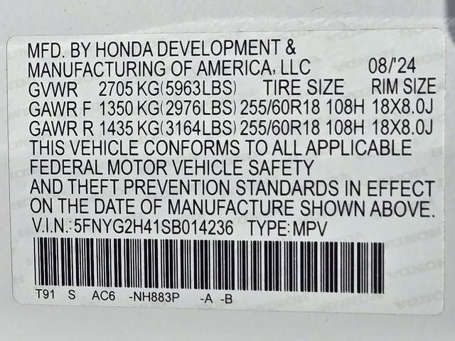 2025 Honda Pilot EX-L