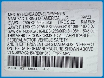 2024 Honda Pilot EX-L 7 Passenger