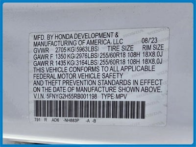 2024 Honda Pilot EX-L 7 Passenger