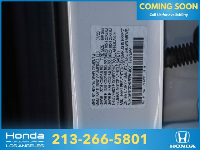 2023 Honda Pilot Touring