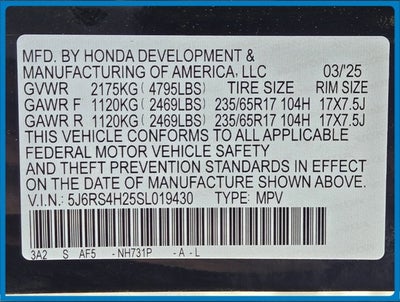 2025 Honda CR-V LX