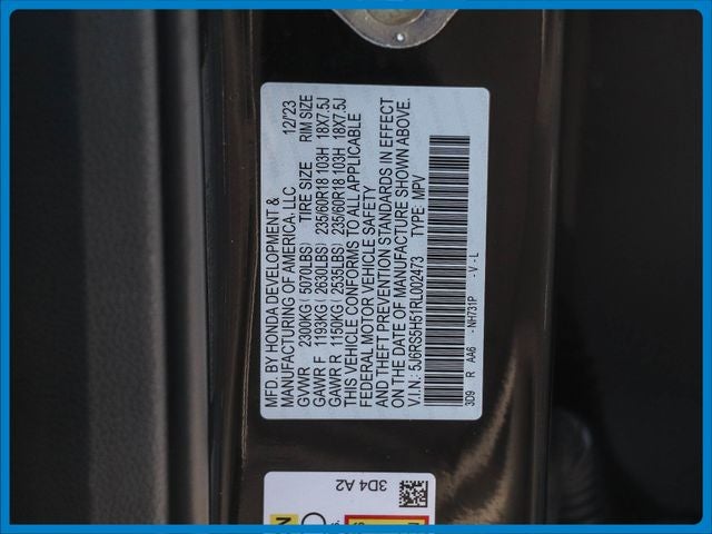2024 Honda CR-V Hybrid Sport