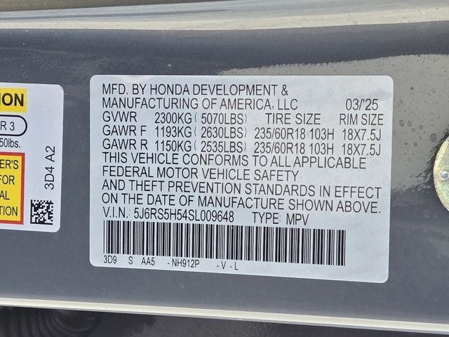 2025 Honda CR-V Hybrid Sport