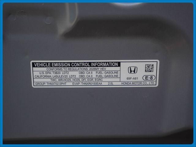2026 Honda CR-V Hybrid Sport-L