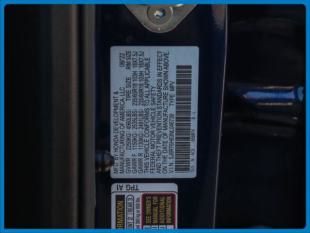 2022 Honda CR-V Hybrid EX-L