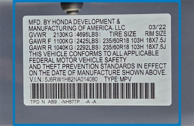 2022 Honda CR-V EX-L