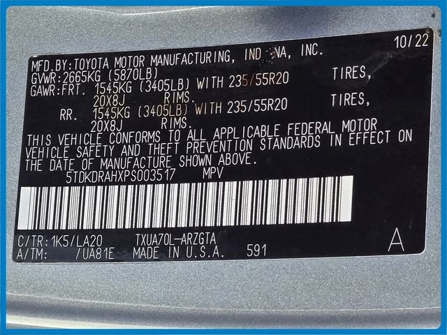 2023 Toyota Highlander Platinum