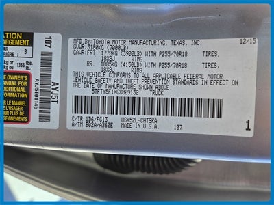 2016 Toyota Tundra SR5