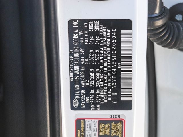 2017 Kia Sorento SX Limited