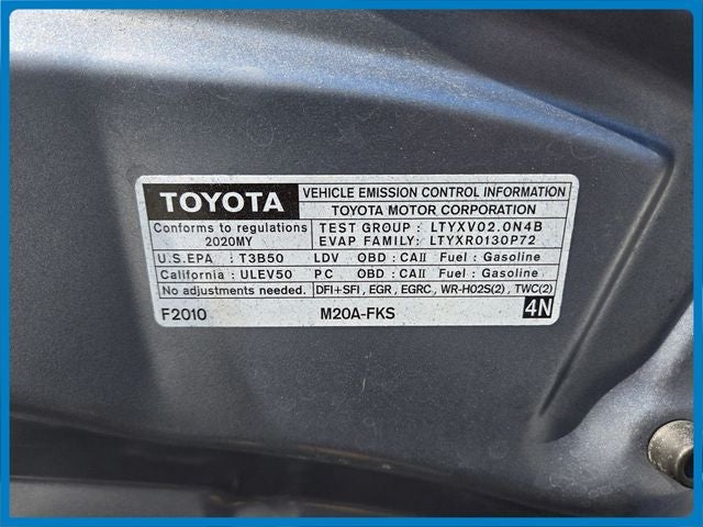 2020 Toyota Corolla SE