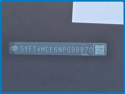 2022 Toyota Corolla APEX XSE