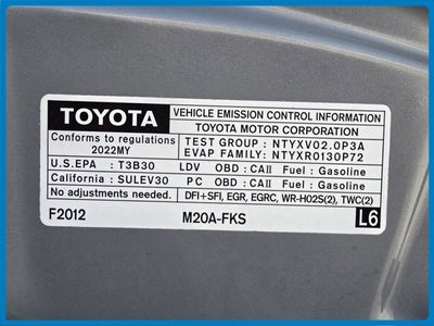 2022 Toyota Corolla APEX XSE