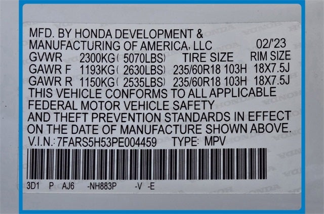 2023 Honda CR-V Hybrid Sport