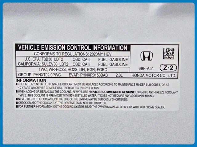 2023 Honda CR-V Hybrid Sport