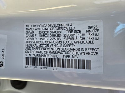 2026 Honda CR-V Hybrid Sport