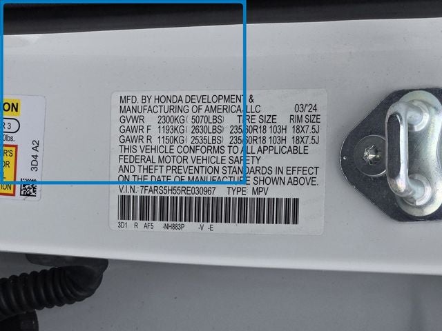 2024 Honda CR-V Hybrid Sport