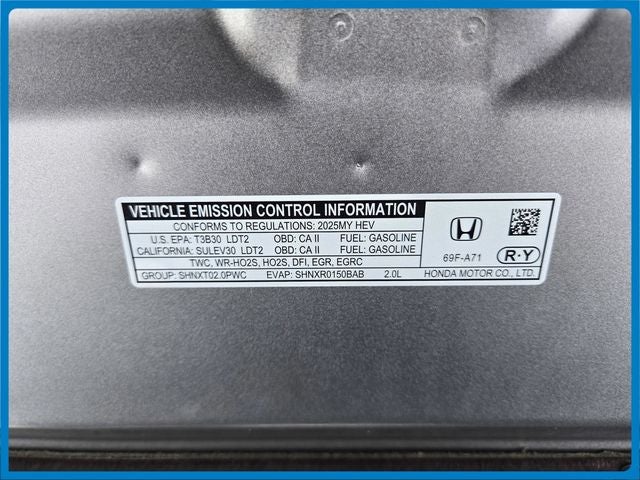 2025 Honda CR-V Hybrid Sport