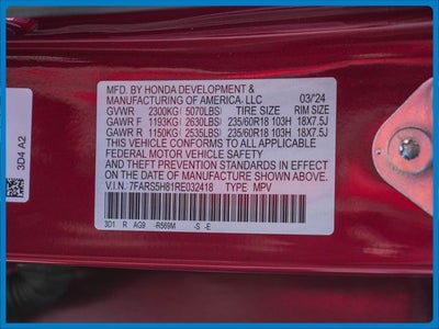 2024 Honda CR-V Hybrid Sport-L