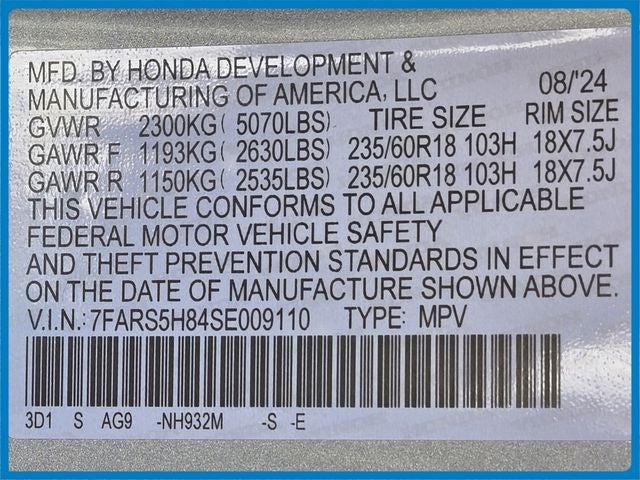 2025 Honda CR-V Hybrid Sport-L