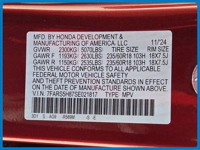 2025 Honda CR-V Hybrid Sport-L