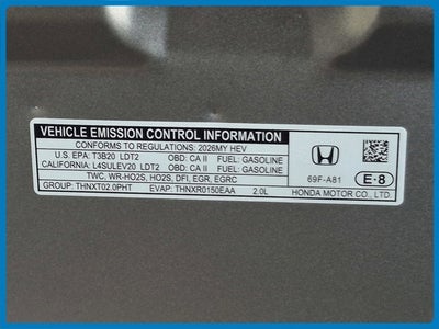 2026 Honda CR-V Hybrid Sport-L