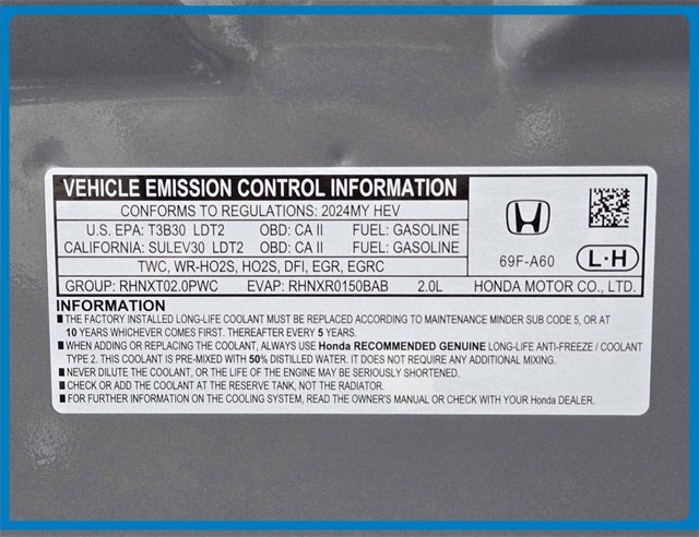 2024 Honda CR-V Hybrid Sport-L