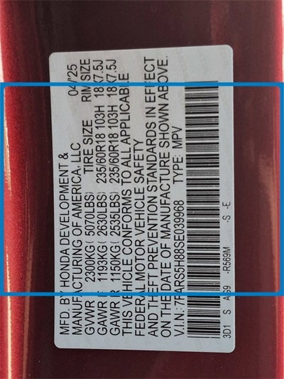 2025 Honda CR-V Hybrid Sport-L