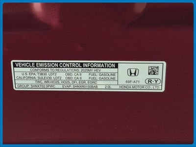 2025 Honda CR-V Hybrid Sport-L