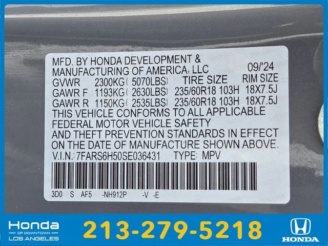 2025 Honda CR-V Hybrid Sport