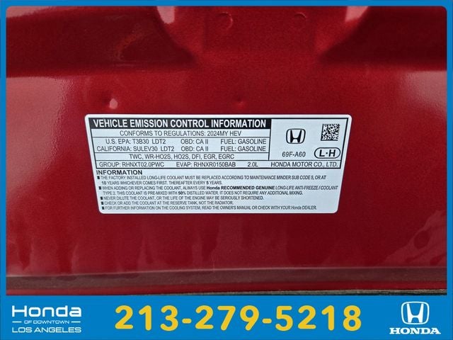 2024 Honda CR-V Hybrid Sport-L