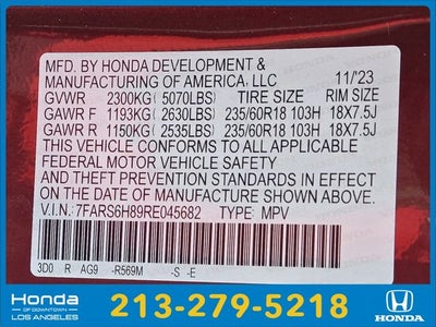 2024 Honda CR-V Hybrid Sport-L